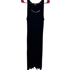 Lush Black High Low Sleeveless Dress